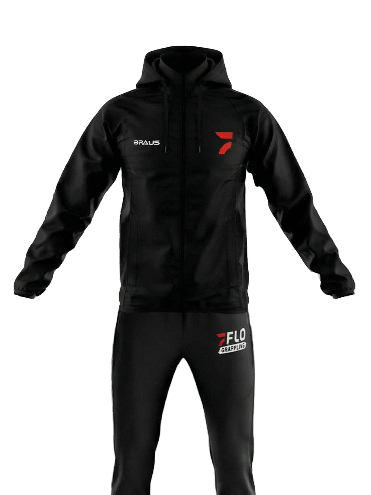 FloGrappling Black Tracksuit