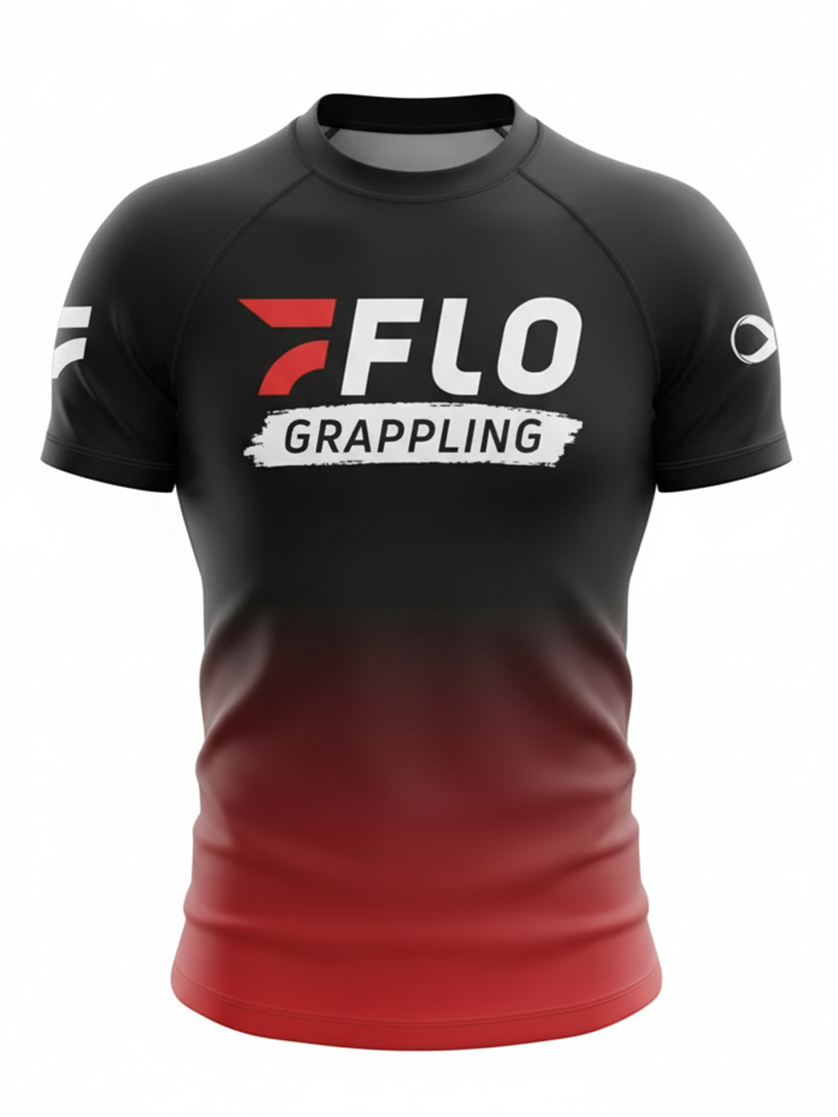 FloGrappling Black Rash Guard
