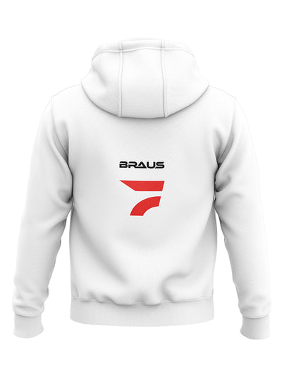 FloGrappling White Hoodie