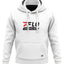 FloGrappling White Hoodie