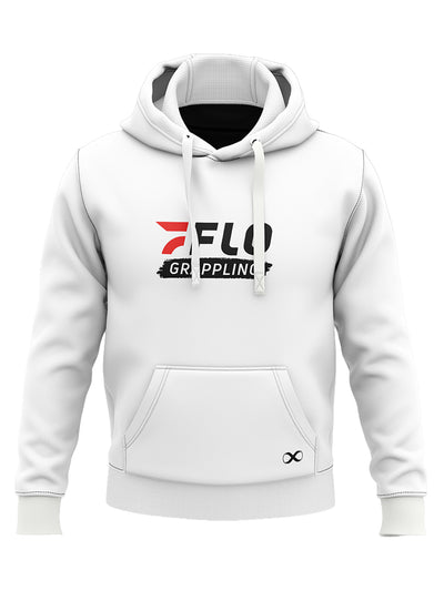 FloGrappling White Hoodie